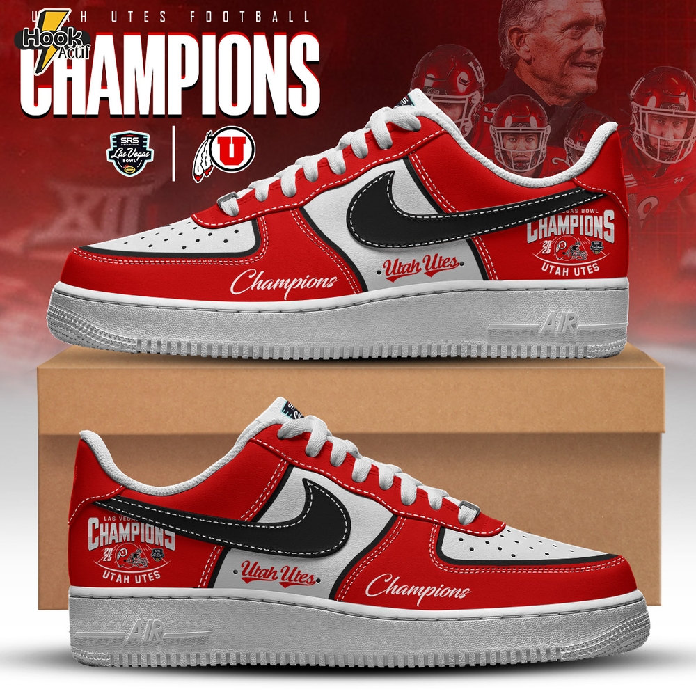 Utah Utes – Las Vegas Bowl Champions Air Force 1 Utah Utes – Las Vegas Bowl Champions Air Force 1