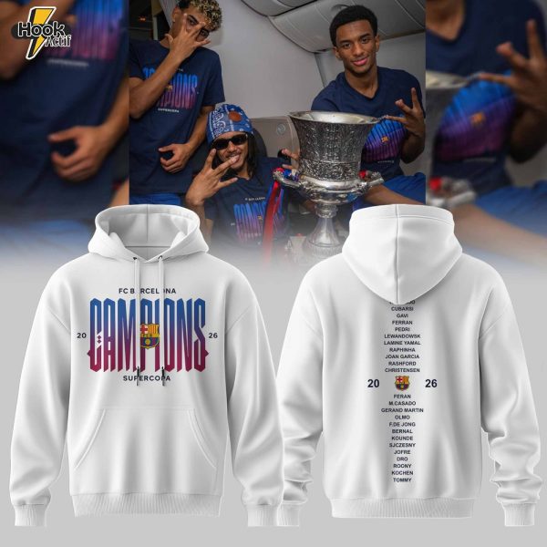 Victory Hoodie Winners Supercup FC Barcelona