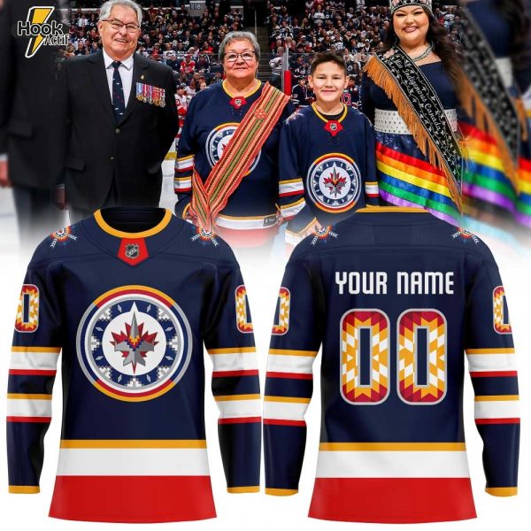 Winnipeg Jets Wasacnews Night 2026 Blue Edition Hockey Jersey – Custom Name & Number