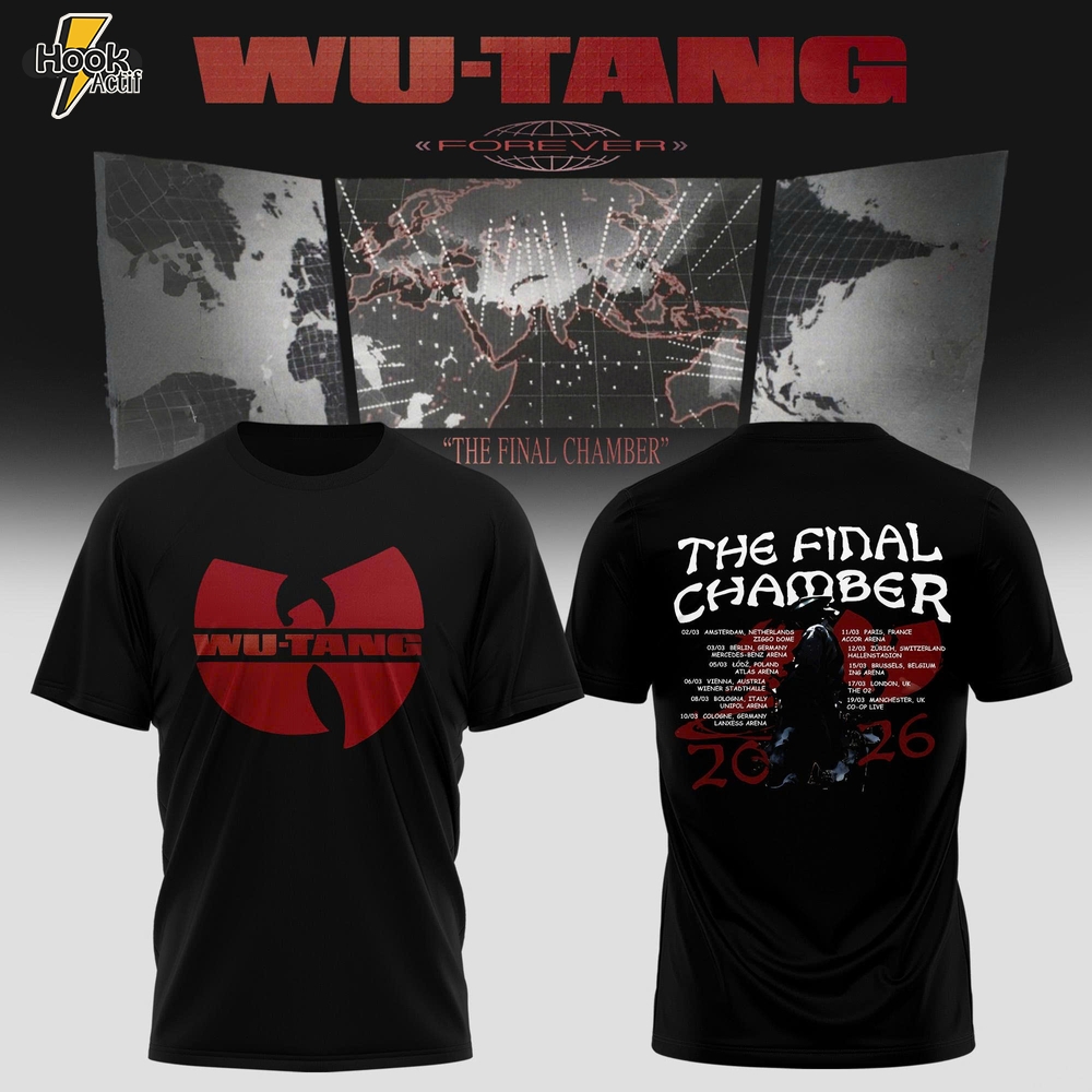 Wu-Tang Clan “Forever – The Final Chamber” Tour 2026 T-Shirt Wu-Tang Clan “Forever – The Final Chamber” Tour 2026 T-Shirt